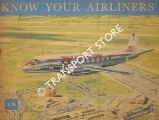 Book cover of [Shell-Mex and BP Ltd.] Know Your Airliners by TAYLOR, John W.R.
